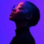 Neon Portrait Elegance Photo on Lummi
